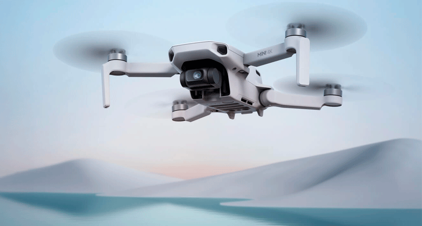 Дрон DJI Mini 4K - компактный квадрокоптер для путешествий и съёмки