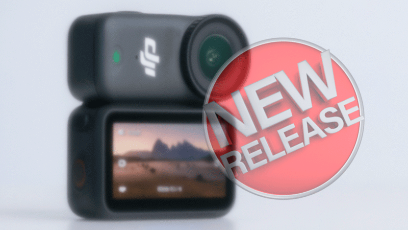 Предположительно - новая экшн-камера DJI Osmo Nano 2025 с экраном и объективом - релиз