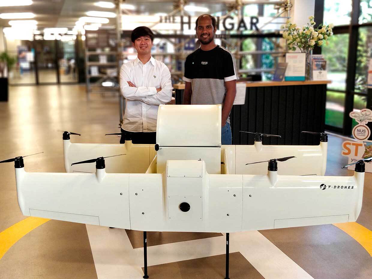 F-drones организует доставку дронами 100 килограмм грузов на 100 километров