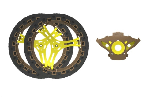 Наклейки Parrot Jumping Sumo коричневый фото 1