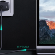 Адаптер питания Aukey Omnia Duo 65Вт 2xUSB Type-C Black PA-B4 фото 3
