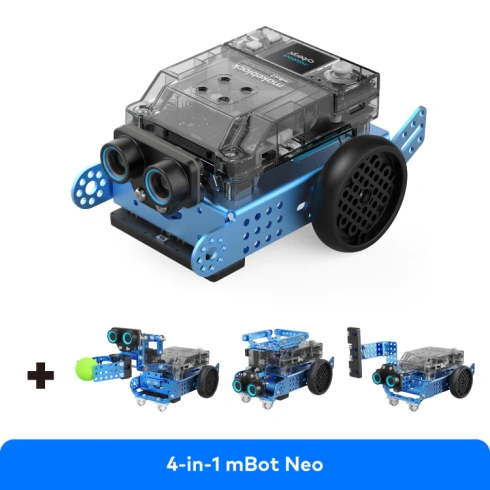 хРобот-конструктор Makeblock mBot Neo + Remote Control WiFi фото 3