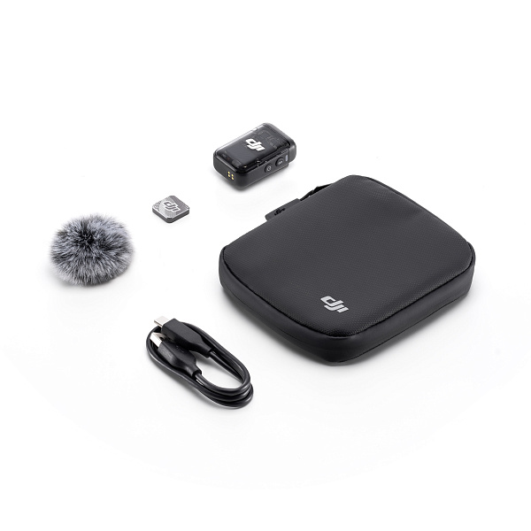 Беспроводной микрофон DJI Mic 2 (Shadow Black)