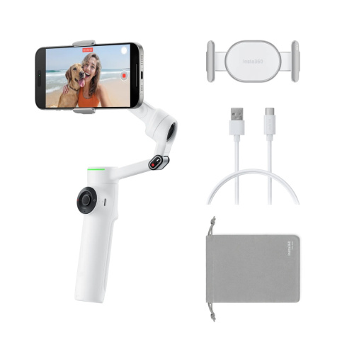 Стабилизатор Insta360 Flow 2 Pro Standard Bundle Summit White фото 4