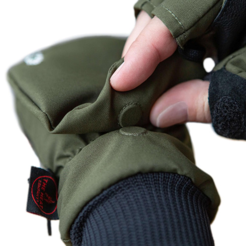 Перчатки The Heat Company Heat 2 Softshell green L фото 5