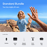 Экшн-камера Insta360 GO 3S Standard Bundle 128 Gb (черный)