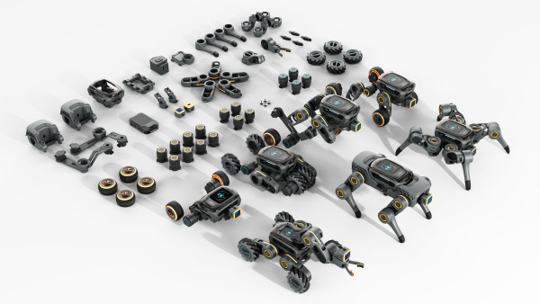 Ubtech Ugot Basic Kit Комплект для сбора умных роботов UBTECH UGOT Robotic Kit купить по ...