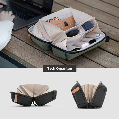 Органайзер PGYTECH Tech Pouch (Moss Green) фото 3