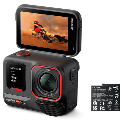 Экшн-камера Insta360 Ace Pro 2 Action Camera Battery Bundle фото 1