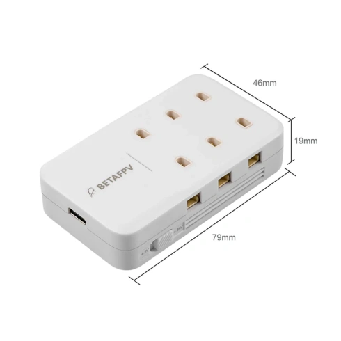 Зарядное устройство BetaFPV 6 Ports 1S Battery Charger & Adapter V2-US фото 3