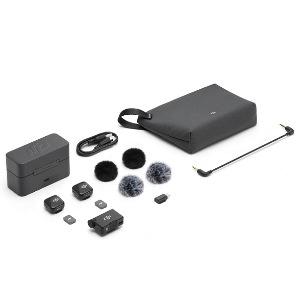 Микрофон DJI Mic Mini (2 TX + 1 RX + зарядный футляр)