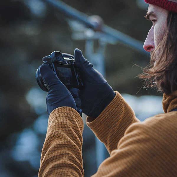 Перчатки для фотосъемки Vallerret Power Stretch Pro Liner with touch L