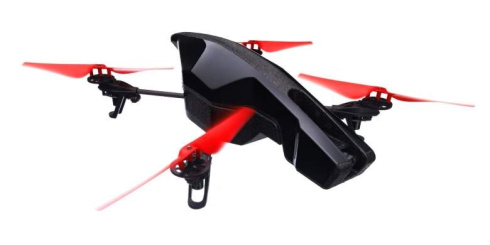 Квадрокоптер Parrot AR.Drone 2.0 Power Edition красный фото 3