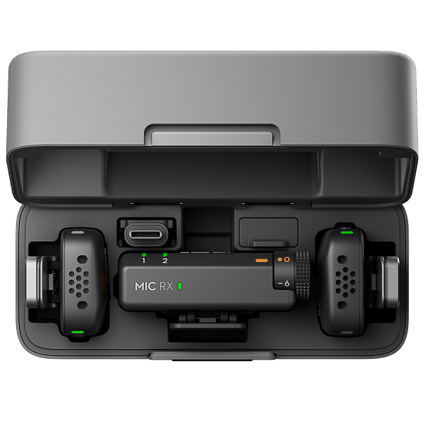 Микрофон DJI Mic Mini (2 TX + 1 RX + зарядный футляр)