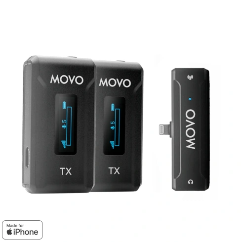 Беспроводной микрофон MOVO WMX-2-L-DUO фото 2