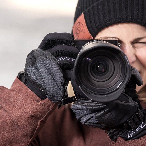 Перчатки для фотосъемки Vallerret Skadi Zipper Mitt PSP Black L
