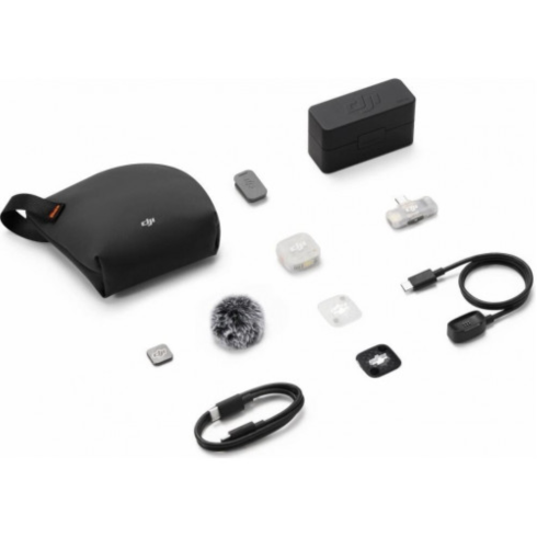 Микрофон DJI MIC MINI 2S (1 TX + 1 Mobile RX + Charging Case) фото 2