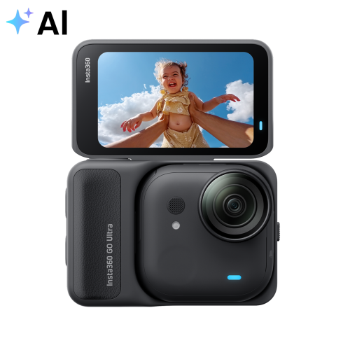 Экшн-камера Insta360 GO Ultra Creator Bundle черный фото 3