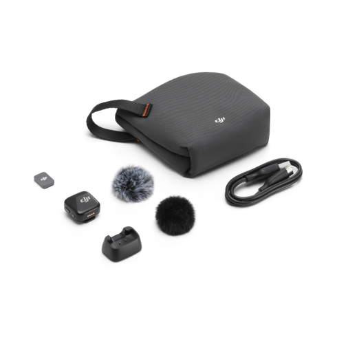 Беспроводной передатчик DJI Mic Mini Transmitter (Infinity Black) фото 4