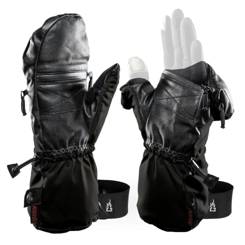 Рукавицы The Heat Company Shell black 8-9 фото 2