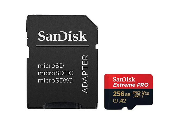 Карта памяти SanDisk Extreme PRO microSDXC 256GB