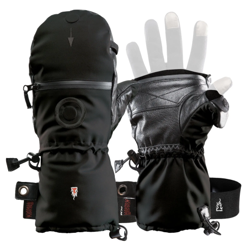 Рукавицы The Heat Company Shell black 8-9 фото 1