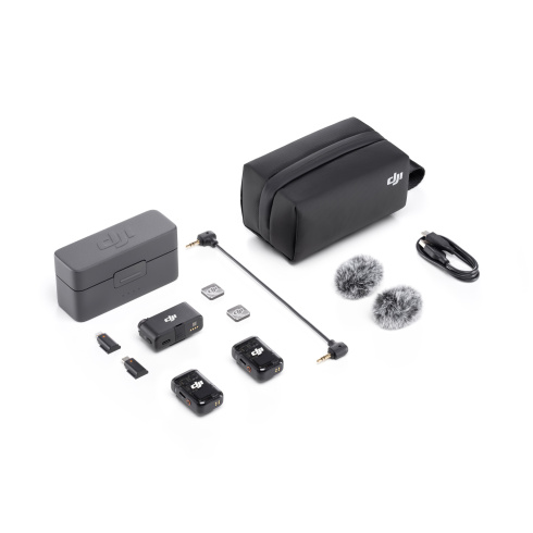 Беспроводная система DJI Mic 2 (2 TX + 1 RX + Case) фото 10