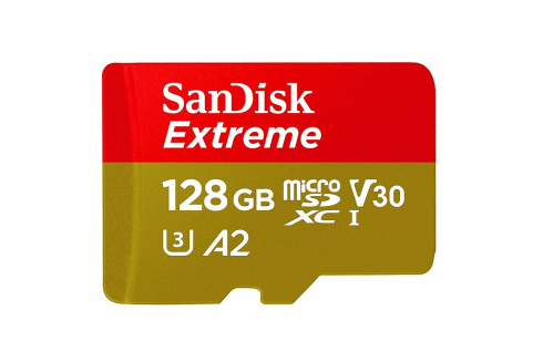 Карта памяти SanDisk Extreme microSD 128 GB фото 1