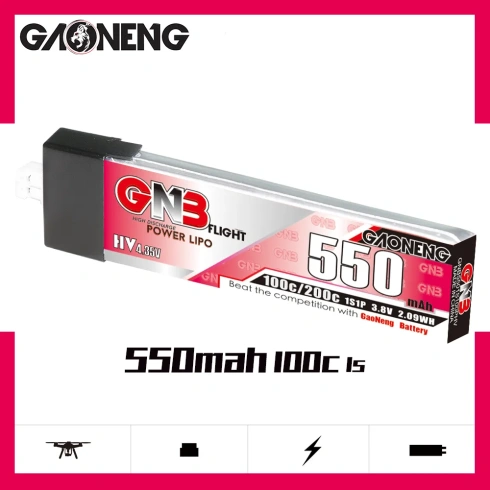 Аккумулятор GaoNeng 550mah 1S1P 3.8V MV фото 5