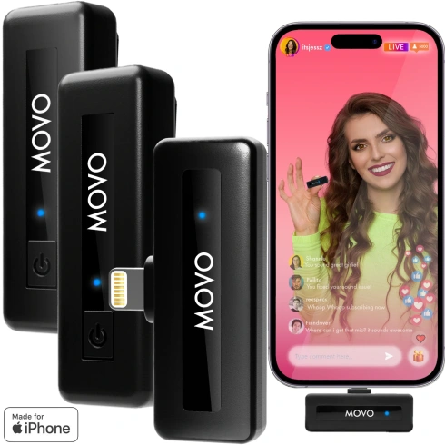 Беспроводной микрофон MOVO Mini-DI-DUO фото 2