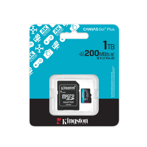 Карта памяти Kingston Canvas Go! Plus microSD 1TB фото 2