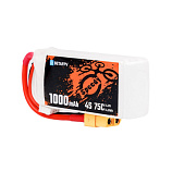 LiPo-аккумулятор BetaFPV 1000mAh 4S 75C