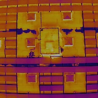  Тепловизионный мониторинг ограждающих конструкций зданий и сооружений